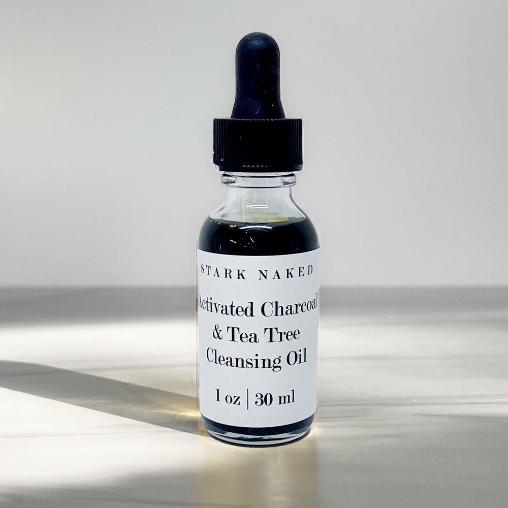 Activated Charcoal & Tea Tree Cleansing Oil