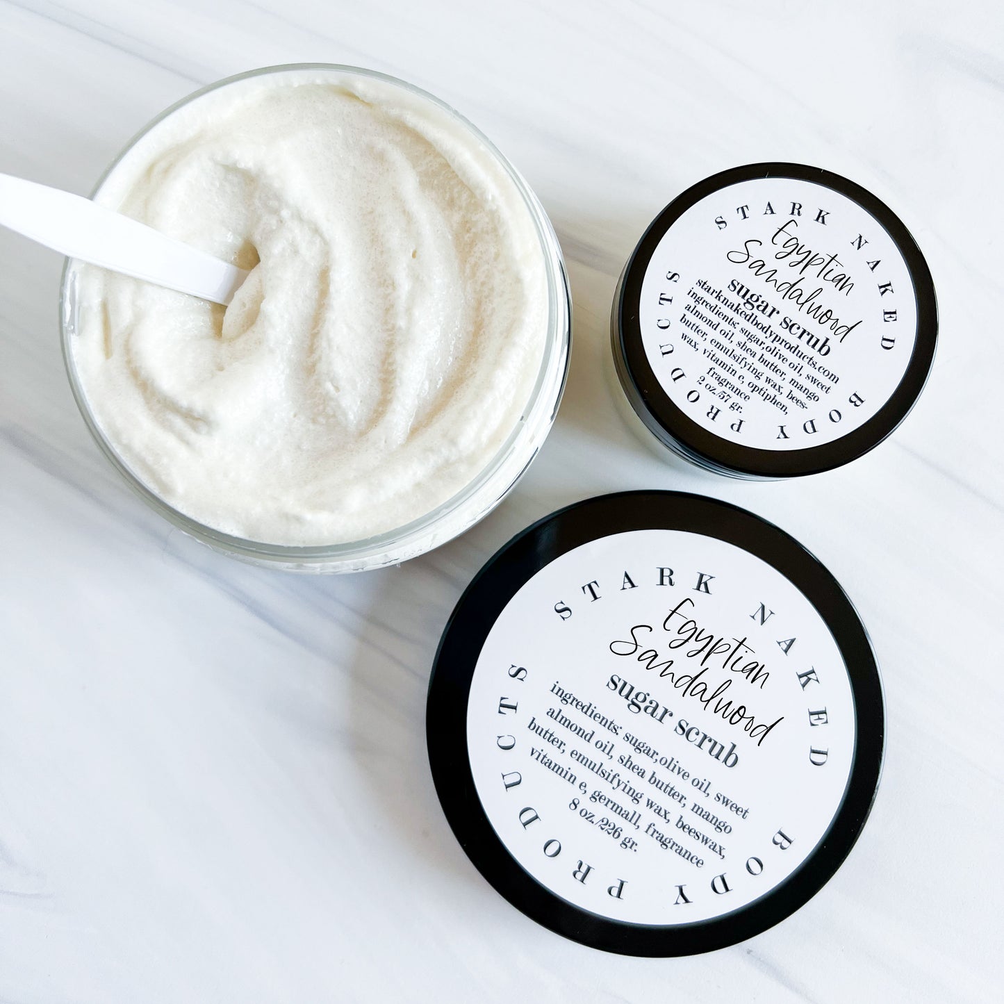 
                  
                    Egyptian Sandalwood Sugar Scrub
                  
                