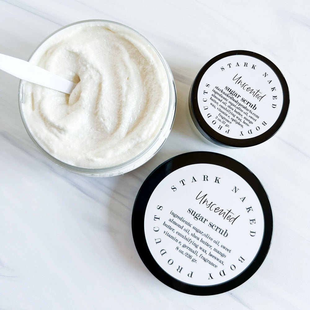 Unscented Sugar Scrub
