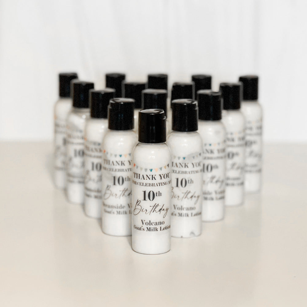 Shower and Party Favors - Goat's Milk and Honey Lotion