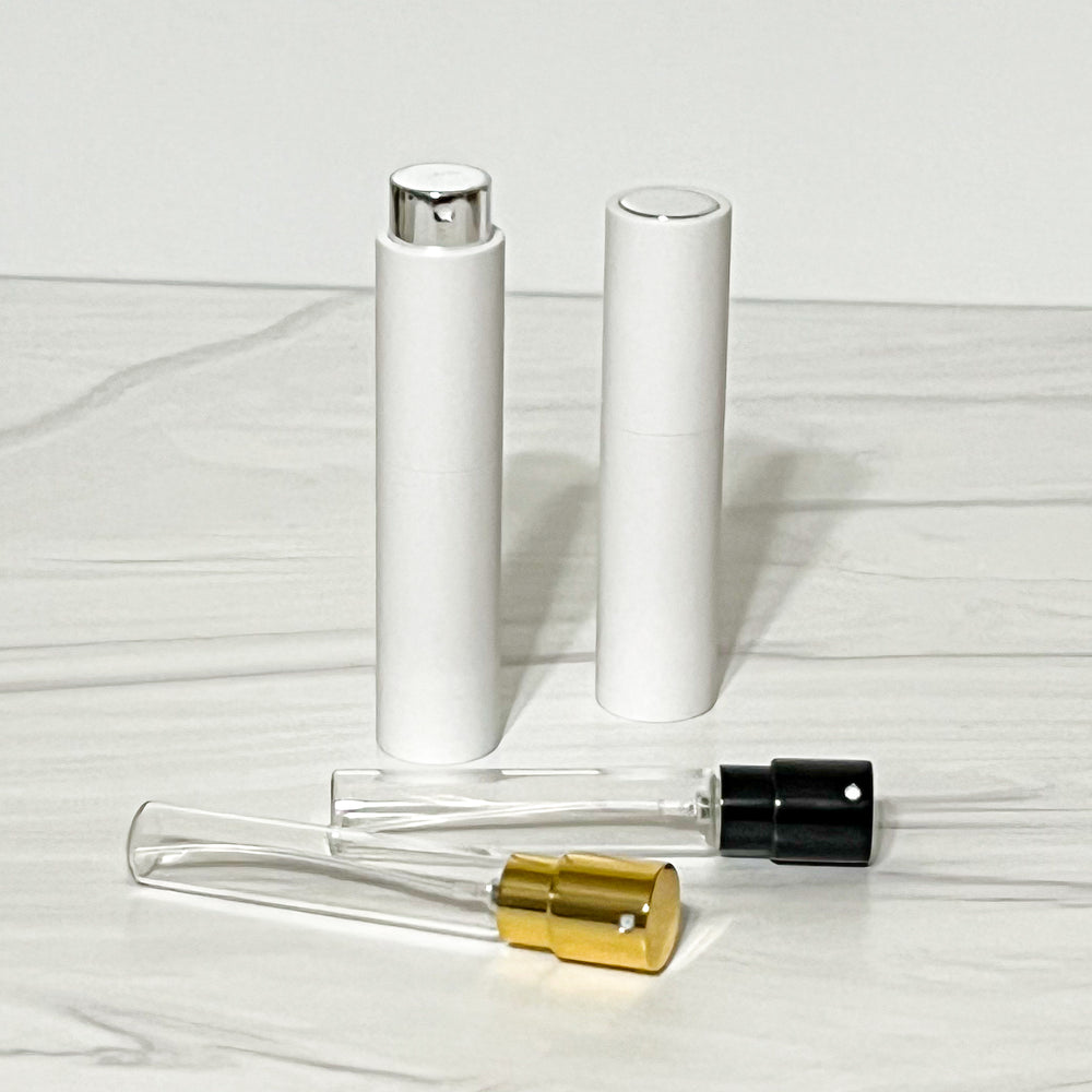 
                  
                    Perfume & Cologne Spray • Refillable Travel Case
                  
                