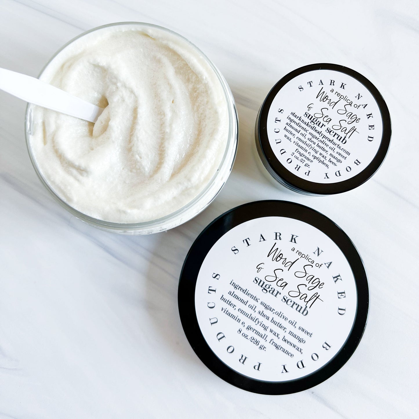 
                  
                    Wood Sage & Sea Salt Sugar Scrub
                  
                